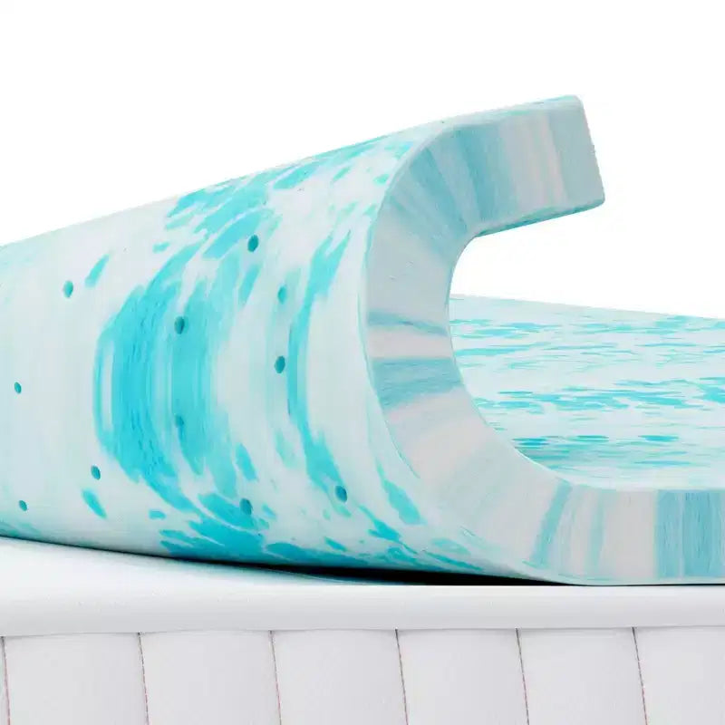 2 Inch King Size Experience Ultimate Comfort with Our Blue Memory Foam Soft Mattress C Premium Sleep Solution